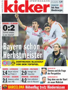 Kicker Magazin No 97 vom 26 November 2012
