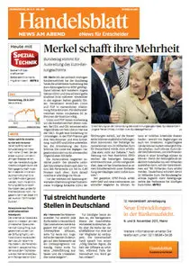 Handelsblatt News am Abend vom 29.09.2011