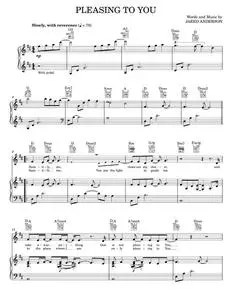 Pleasing To You - Jared Anderson, Phillips, Craig & Dean (Piano-Vocal-Guitar)