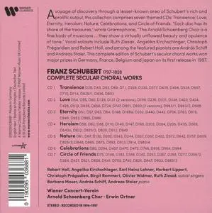 Erwin Ortner, Arnold Schoenberg Chor - Franz Schubert: The Complete Secular Choral Works [7CDs] (2021)