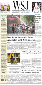 The Wall Street Journal – 20 July 2019