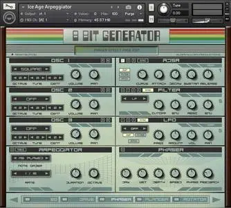 Alden Nulden Productions 8 Bit Generator KONTAKT