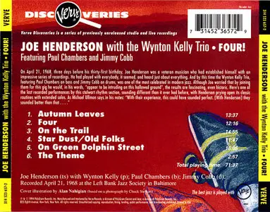 Joe Henderson with the Wynton Kelly Trio - Four! (1994)