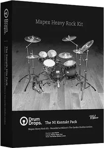 DrumDrops Mapex Heavy Rock Kit KONTAKT