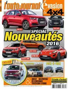 L'Auto Journal évasion & 4x4 Special - Nouveautés 2016