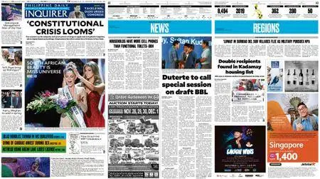 Philippine Daily Inquirer – November 28, 2017