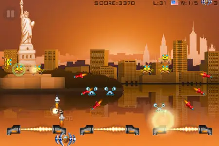 Invaders World Tour v2.4 iPhone-iPodTouch