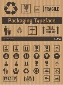 CreativeMarket - Packaging Typeface 1112639