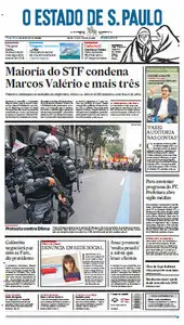 Jornal O Estado de São Paulo - 28 de agosto de 2012 - Terça