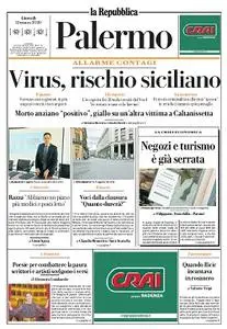la Repubblica Palermo - 12 Marzo 2020