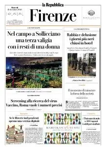 la Repubblica Firenze - 15 Dicembre 2020