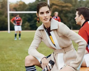 Hilary Rhoda by Sebastian Kim for Self Magazine December 2014