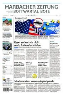 Marbacher Zeitung - 02. Juni 2018