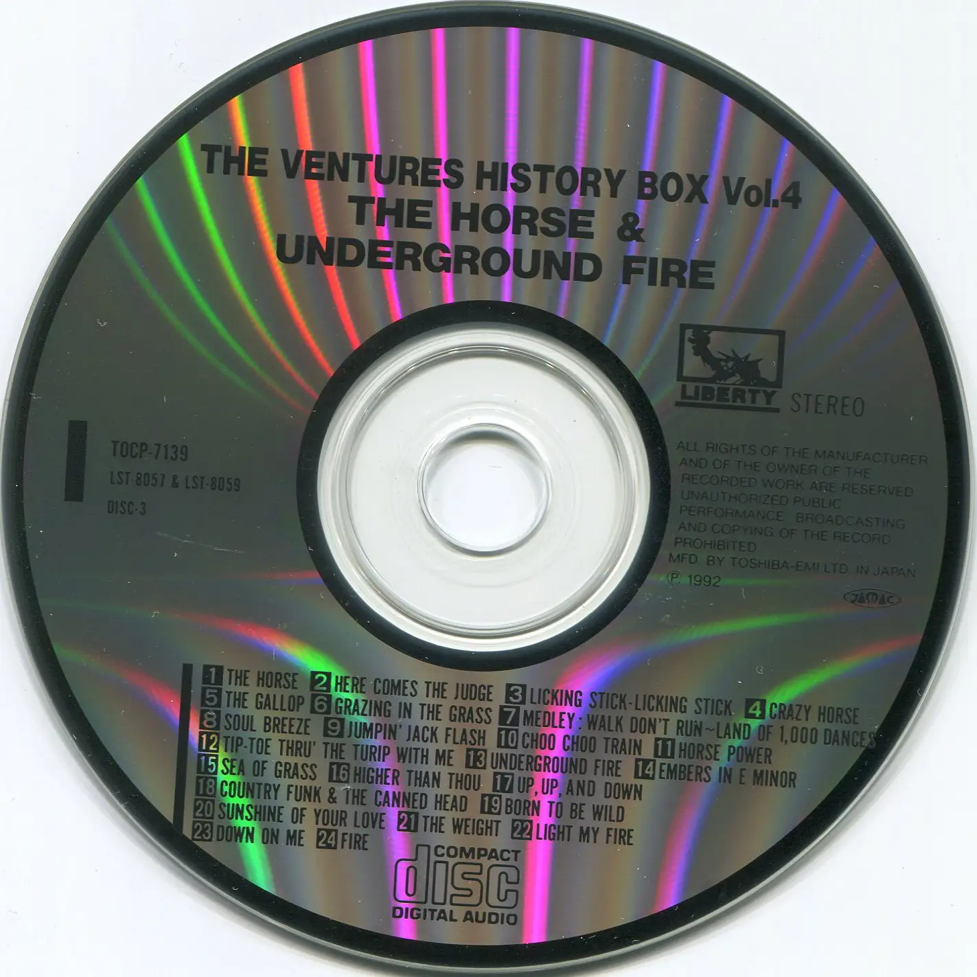 The Ventures - History Box, Vol. 4 (1992) {4CD Set, Liberty ‎Japan TOCP ...