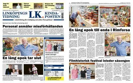 Linköpings Tidning & Kinda-Posten – 10 augusti 2017