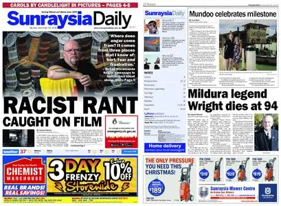 Sunraysia Daily – December 16, 2019