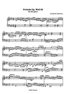 BeethovenLv - Prelude Op. WoO 55