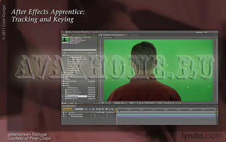 Lynda.com - After Effects Apprentice 12: Tracking and Keying