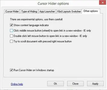 Cursor Hider 1.8.9.40