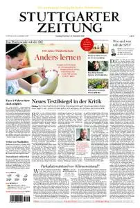 Stuttgarter Zeitung Stadtausgabe (Lokalteil Stuttgart Innenstadt) - 07. September 2019