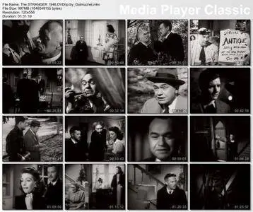 The STRANGER / Le Criminel (1946)