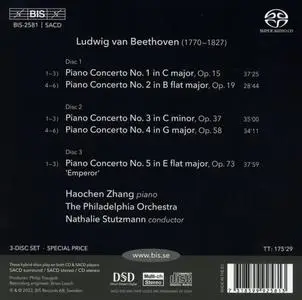 Haochen Zhang, Nathalie Stutzmann, The Philadelphia Orchestra - Ludwig van Beethoven: The 5 Piano Concertos (2022)