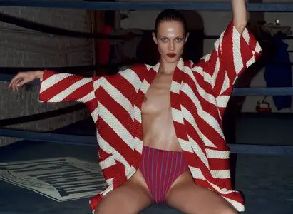 Aymeline Valade by Cedric Buchet for i-D Magazine Summer 2012