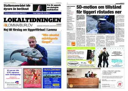 Lokaltidningen Lommabladet – 28 september 2019