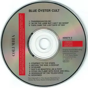 Blue Öyster Cult - Blue Öyster Cult (1972) {Reissue}