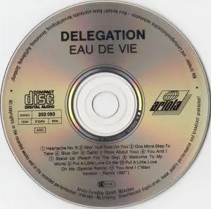 Delegation - Eau De Vie (1979) {Ariola 1st Press}