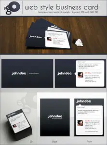 Ego Web Style business card - GraphicRiver