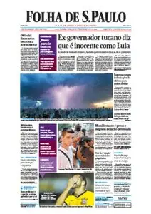 Jornal Folha de São Paulo - 10 de fevereiro de 2014 - Segunda