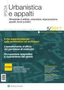 Urbanistica e appalti - Novembre-Dicembre 2017