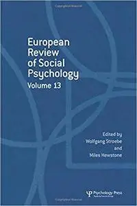 European Review of Social Psychology: Volume 13