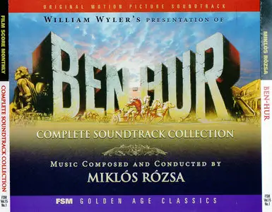 Miklos Rozsa - Ben-Hur: Complete Soundtrack Collection (2012) 5CD Box Set