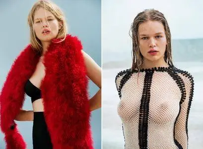 Anna Ewers topless by Ryan McGinley for Stern Mode Magazine Spring/Summer 2016