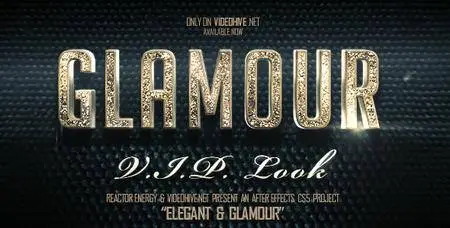 Elegant And Glamour Titles - Project for After Effects (VideoHive)