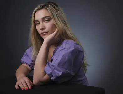 Florence Pugh by Chris Pizzello in Los Angeles on November 20, 2019