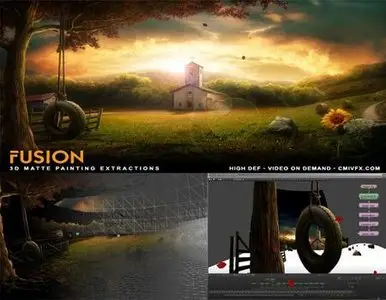 Fusion 3D Matte Painting Extractions [repost]