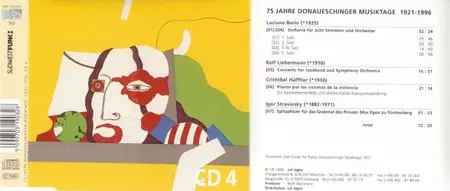 Donaueschingen Festival - 75 Years: 1921-1996 - 12 CD-Box (1996)