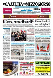 La Gazzetta del Mezzogiorno - 30.03.2015