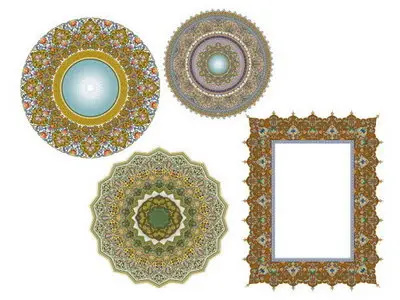 Exquisite iranian classic lace patterns-4