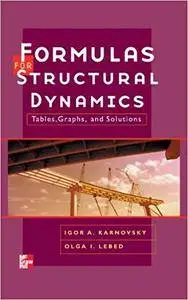 Formulas for Structural Dynamics: Tables, Graphs and Solutions