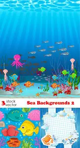 Vectors - Sea Backgrounds 2