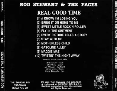 Rod Stewart & The Faces - Real Good Time (1989) {The Swingin' Pig} **[RE-UP]**