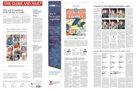 The Globe and Mail – May 01, 2020