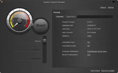 System Speed Booster 2.8.3.8 Portable