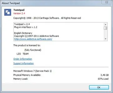 Carthago Software Twistpad 2.4