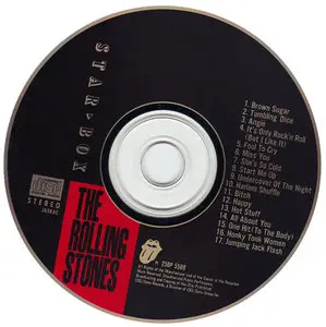 Star Box: The Rolling Stones (1989) [CBS/Sony 25DP 5500, Japan]