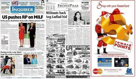 Philippine Daily Inquirer – November 14, 2009